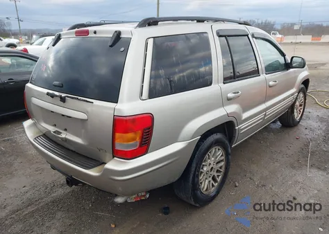 2004 Jeep Grand Cherokee Limited из США, поврежденный, VIN 1J4GX58N54C301708